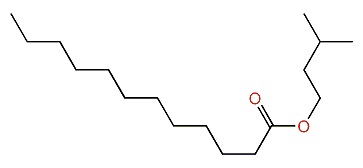 Isopentyl dodecanoate